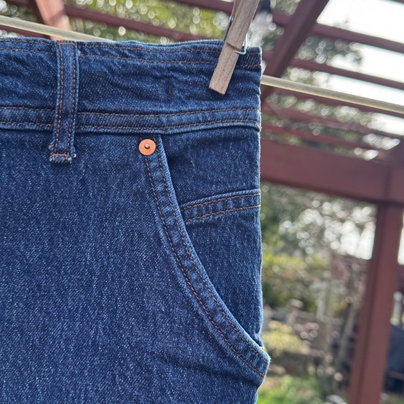 🩷 Madewell; The Perfect Vintage Straight Jean W/31 & L/27; Cotton/Hemp/Elastane - Picture 5 of 13